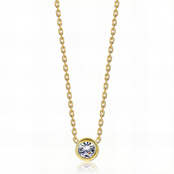 Golden Stone Necklace