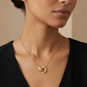 Roman Stone Circle Necklace
