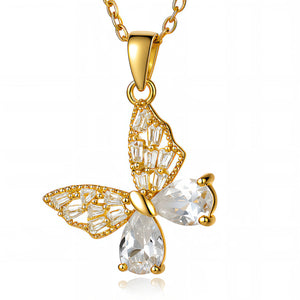 Golden Butterfly Necklace