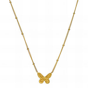 Golden Butterfly Necklace