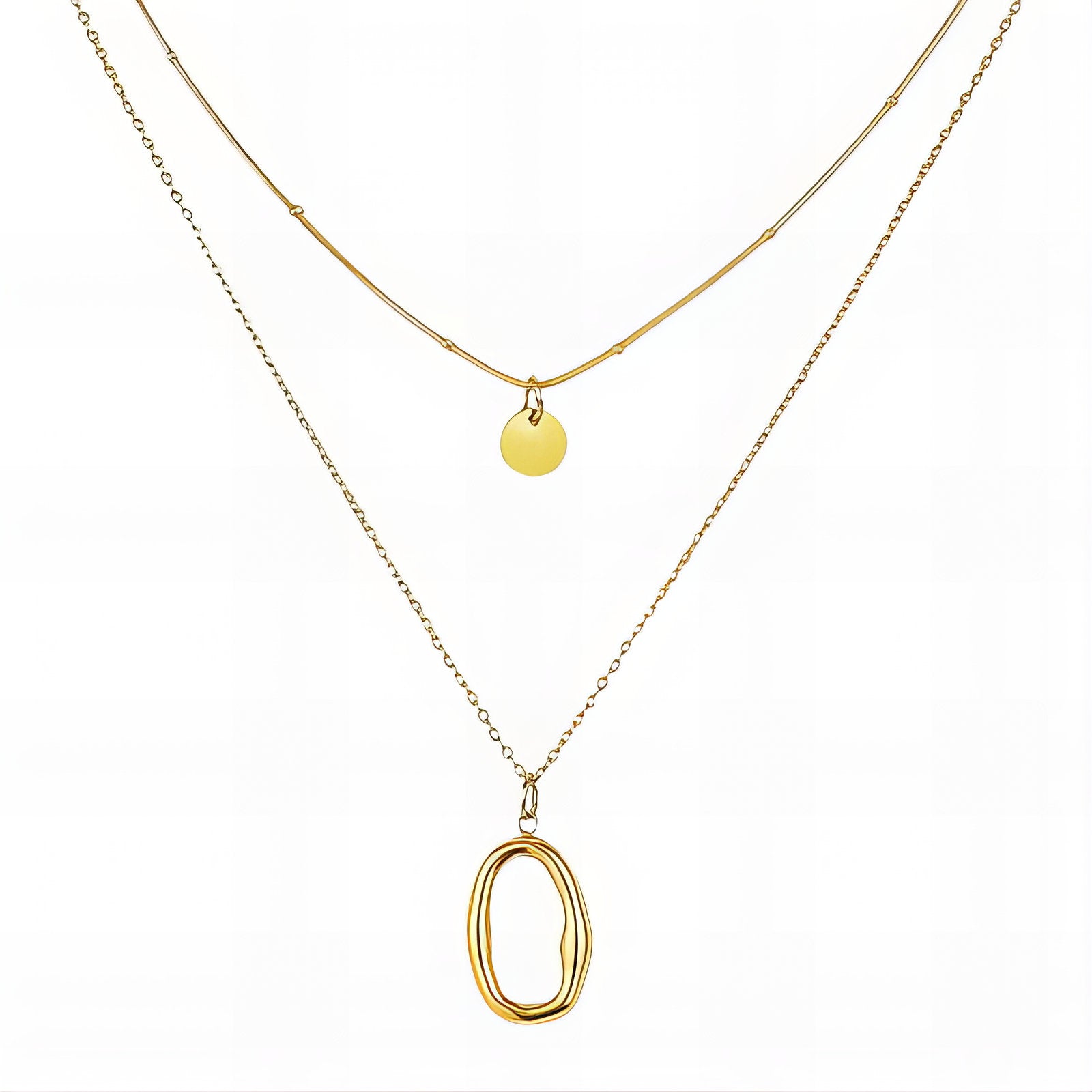 Golden Layered Necklace