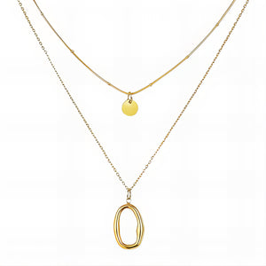 Golden Layered Necklace