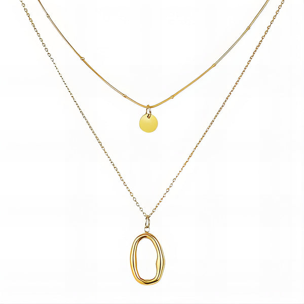 Golden Layered Necklace