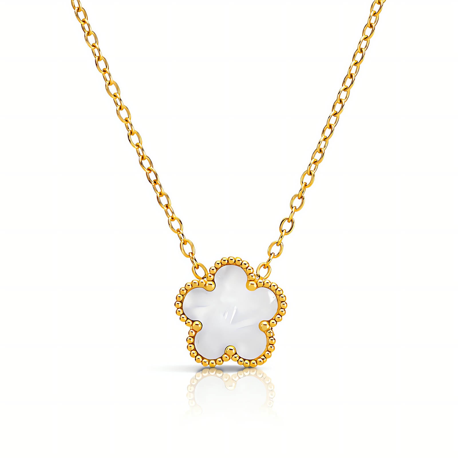 Golden Flower Necklace
