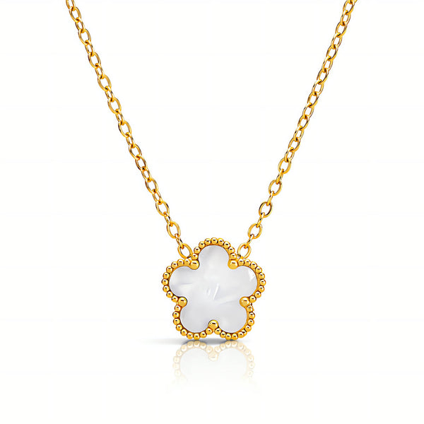 Golden Flower Necklace