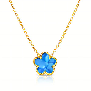 Golden Flower Necklace