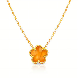 Golden Flower Necklace
