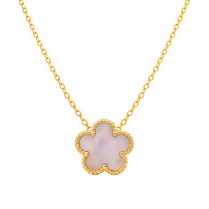 Golden Flower Necklace
