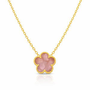 Golden Flower Necklace